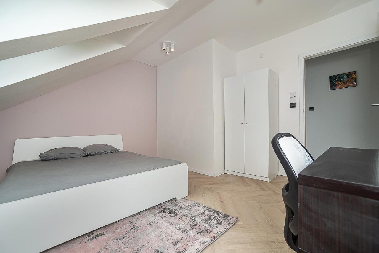 Big 4-Bedroom Flat, Terrace With Great Vitkov View プラハ エクステリア 写真