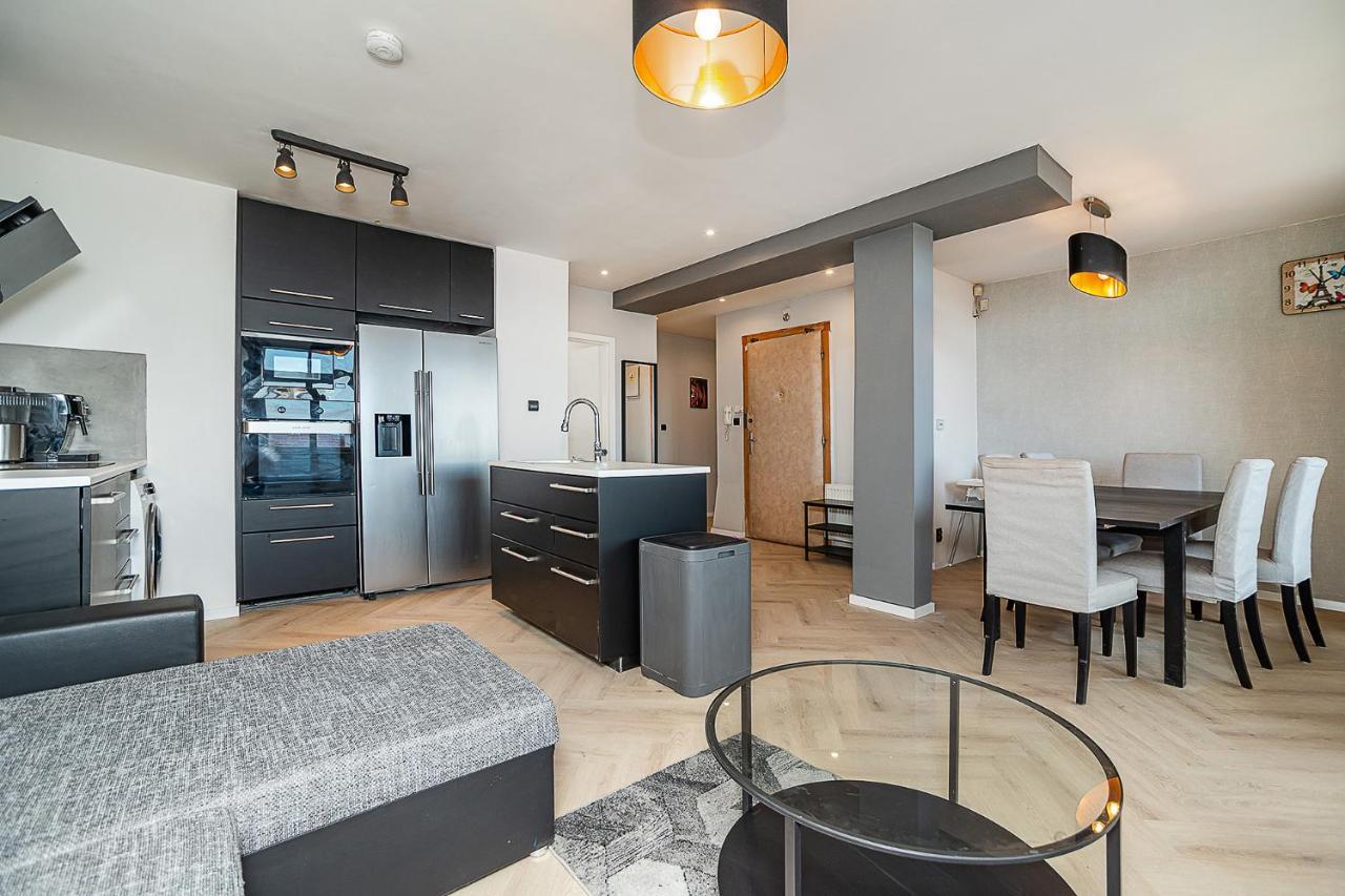 Big 4-Bedroom Flat, Terrace With Great Vitkov View プラハ エクステリア 写真